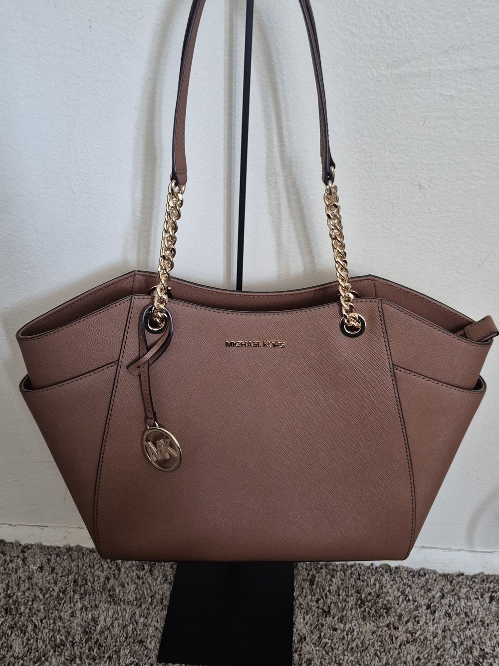 MICHAEL KORS Jet Set CHAIN-HANDLE TOTE